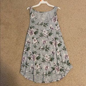 American eagle floral tank top
